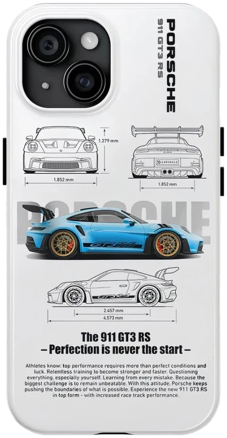 Porsche 911 GT3 RS phone case
