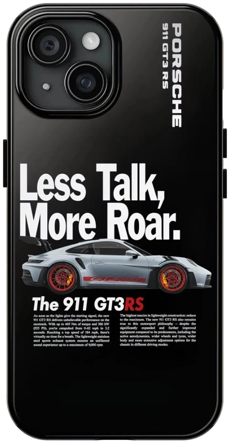 Porsche 911 GT3 RS phone case